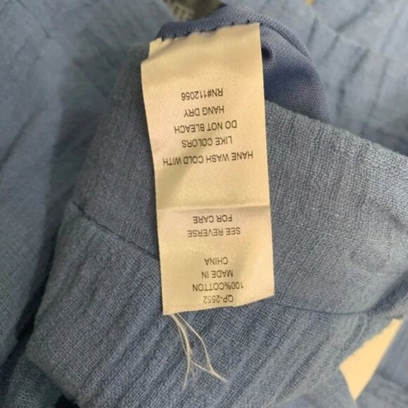 Whyte Eyelash Gauze Wide Leg Pants - Picture 8 of 8